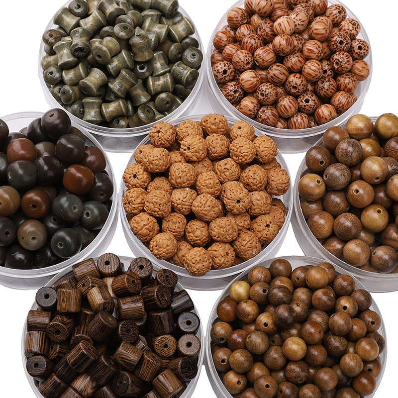 Workshop Tools Diy - 1-130pcs Vintage Natural Wood Beads Wooden