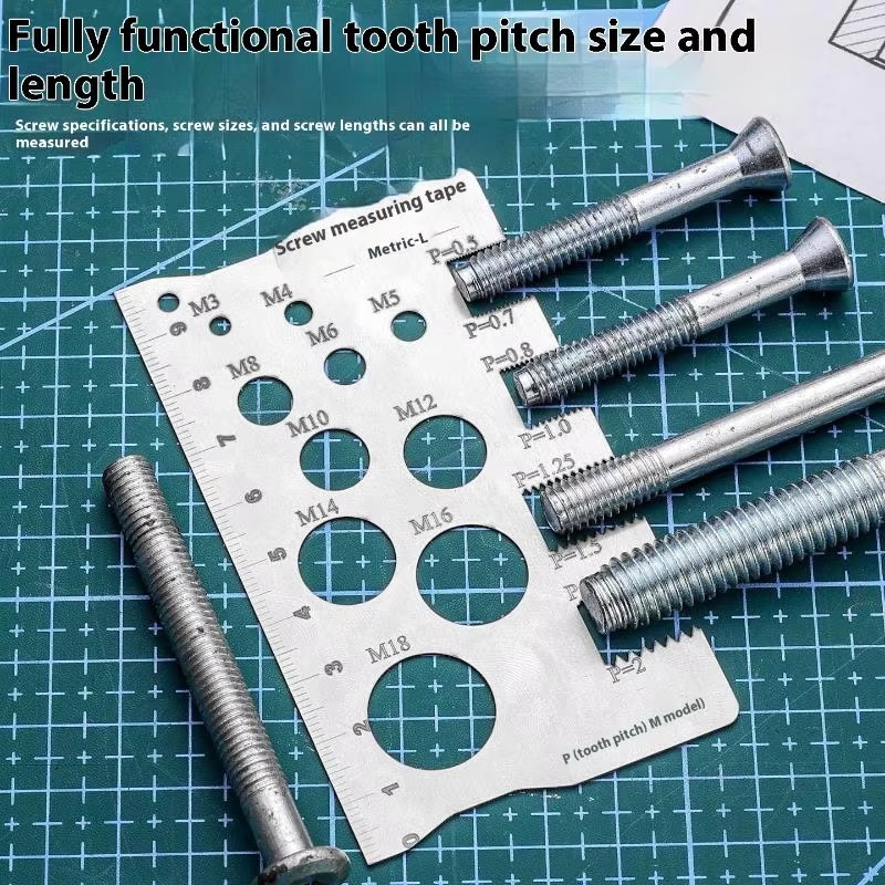 Tools Use In The Workshop - NEW Metric Screw Thread Pitch Gauge,