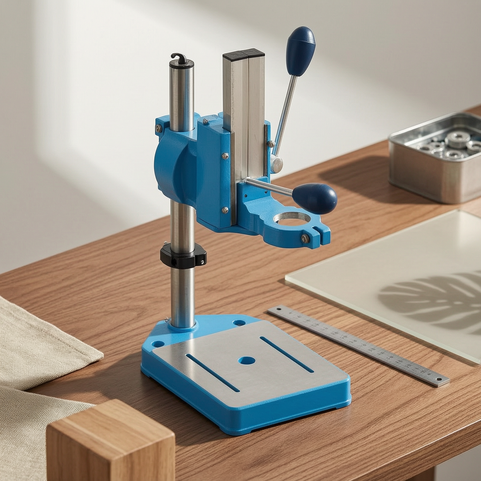 Power Tools For Workshop - Mini Drill Press Stand High Precision