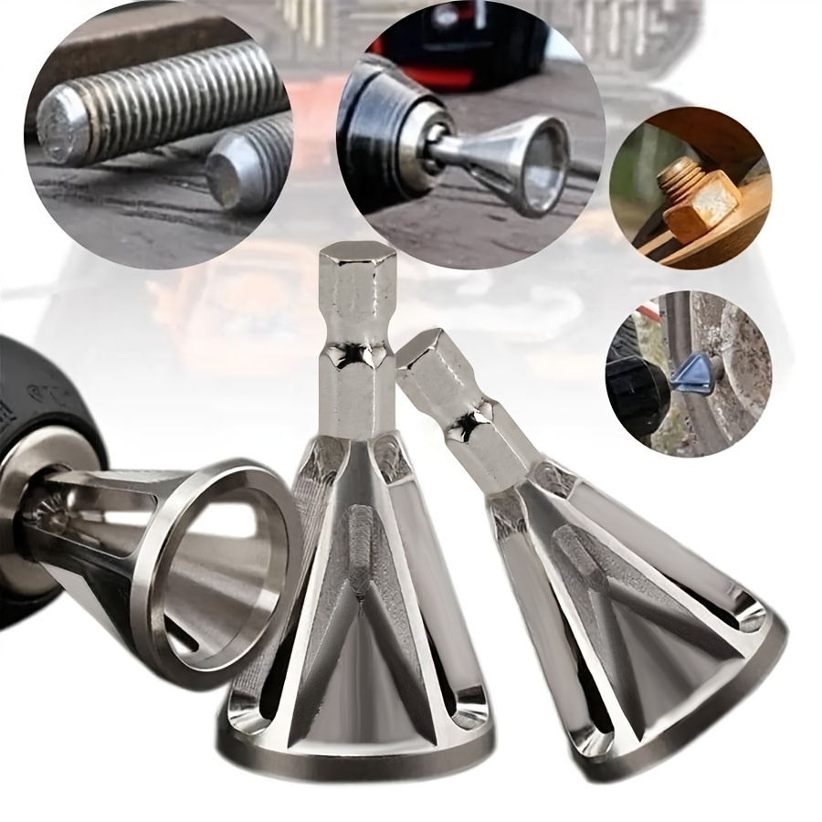 Power Tools For Workshop - Multifunctional Metal Chamfer Tool Burr Removal