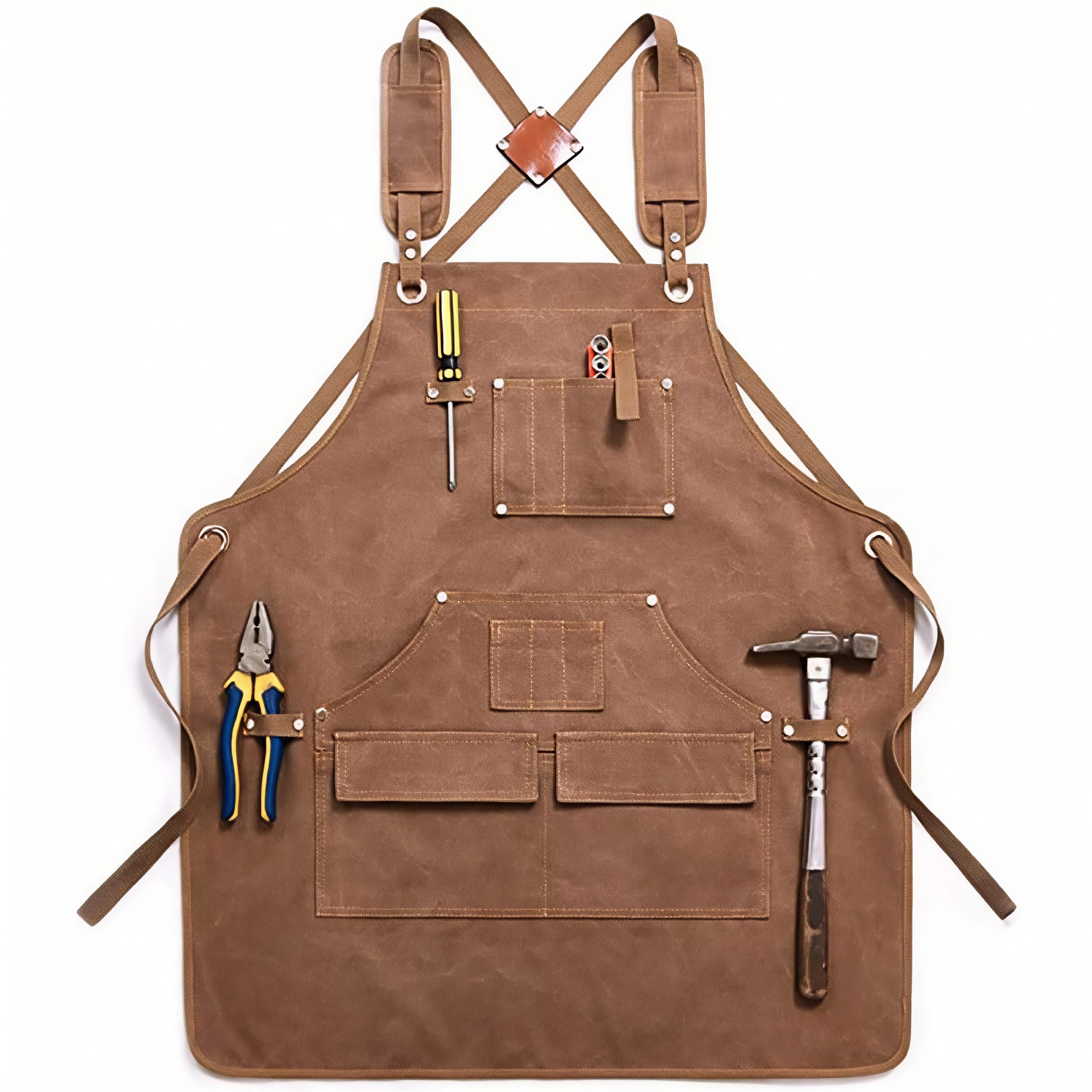 Workshop Tools Logo - Heavy Duty Canvas Apron Custom Logo