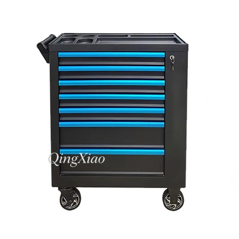 Durable Blue Iron Tool Cabinet - مراجعة Workshop Tools Organizing وسعره