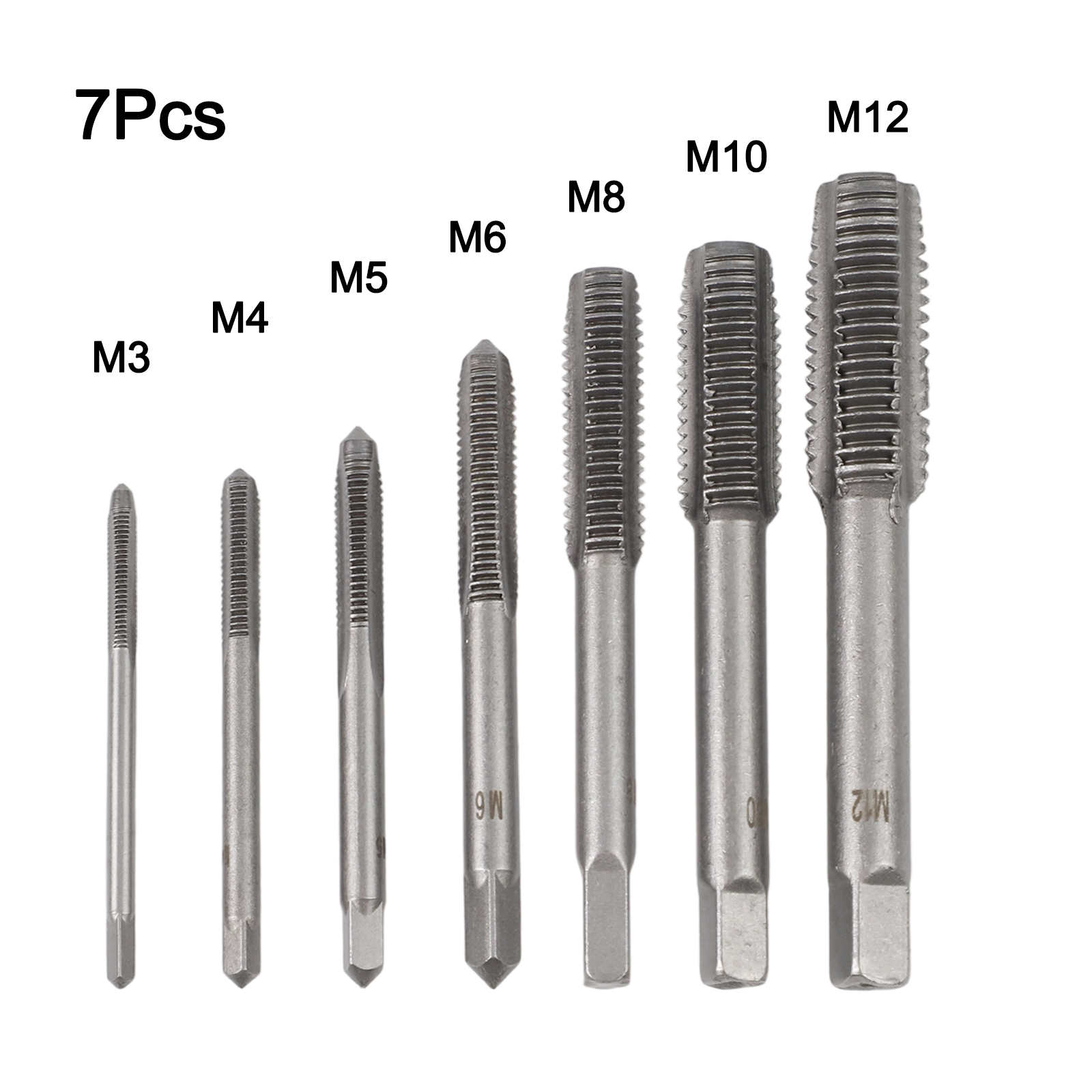 HSS 7Pcs Straight Fluted Tap D - مراجعة Common Tools In Workshop وسعره