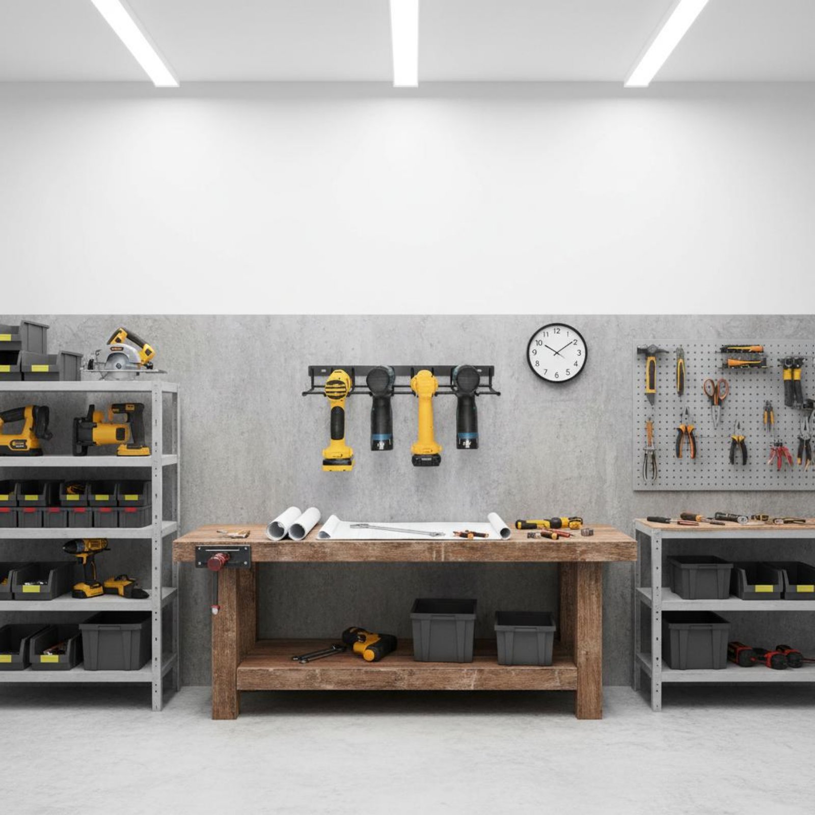 Wall Mount Drill Holder Easy I - مراجعة Power Tools For Workshop وسعره