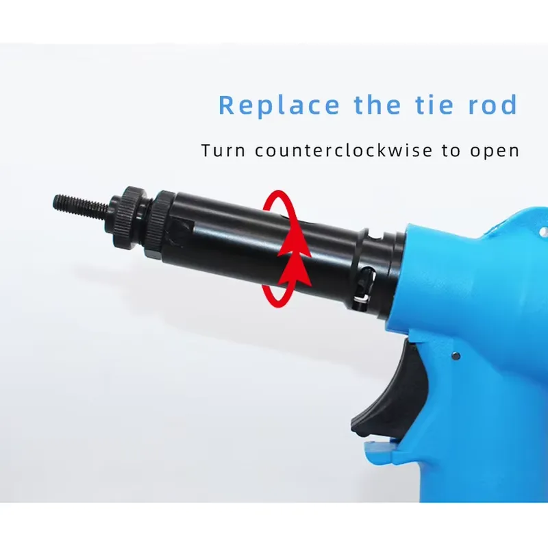 Pneumatic Rivet Nut Tool RL-53 - مراجعة Tools Quality وسعره
