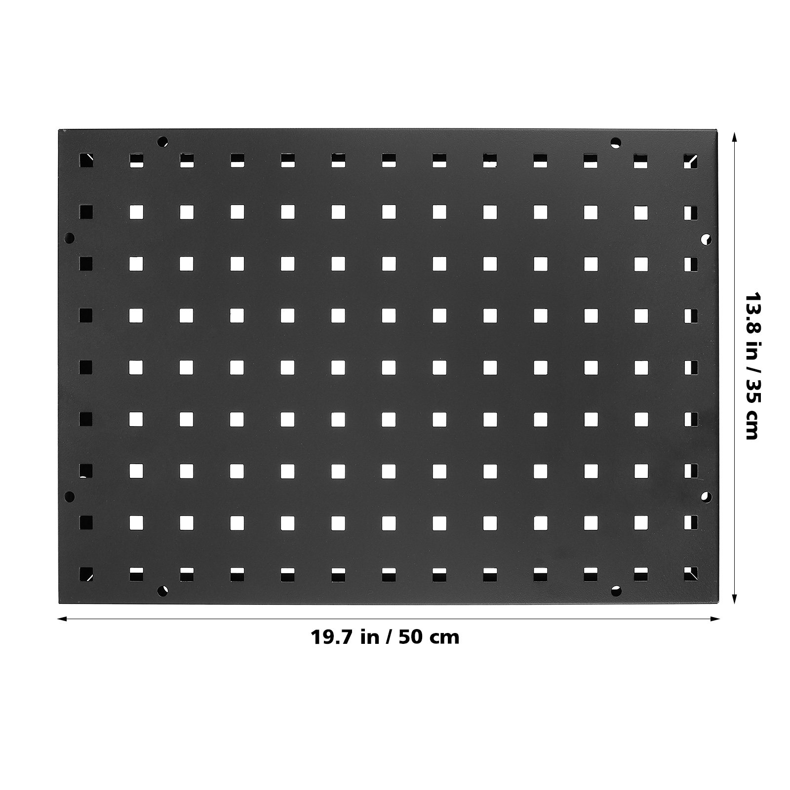 Square Hole Pegboard Steel Thi - مراجعة Tools For Garage Workshop وسعره