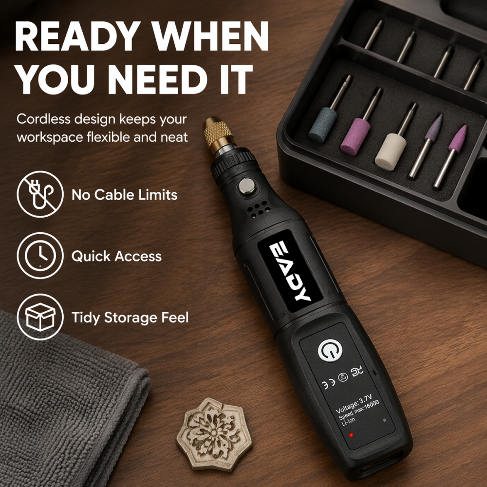 Cordless Mini Electric Drill R - مراجعة Power Tools For Workshop وسعره