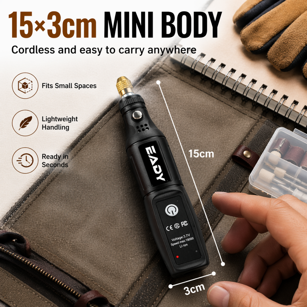 Cordless Mini Electric Drill R - مراجعة Power Tools For Workshop وسعره