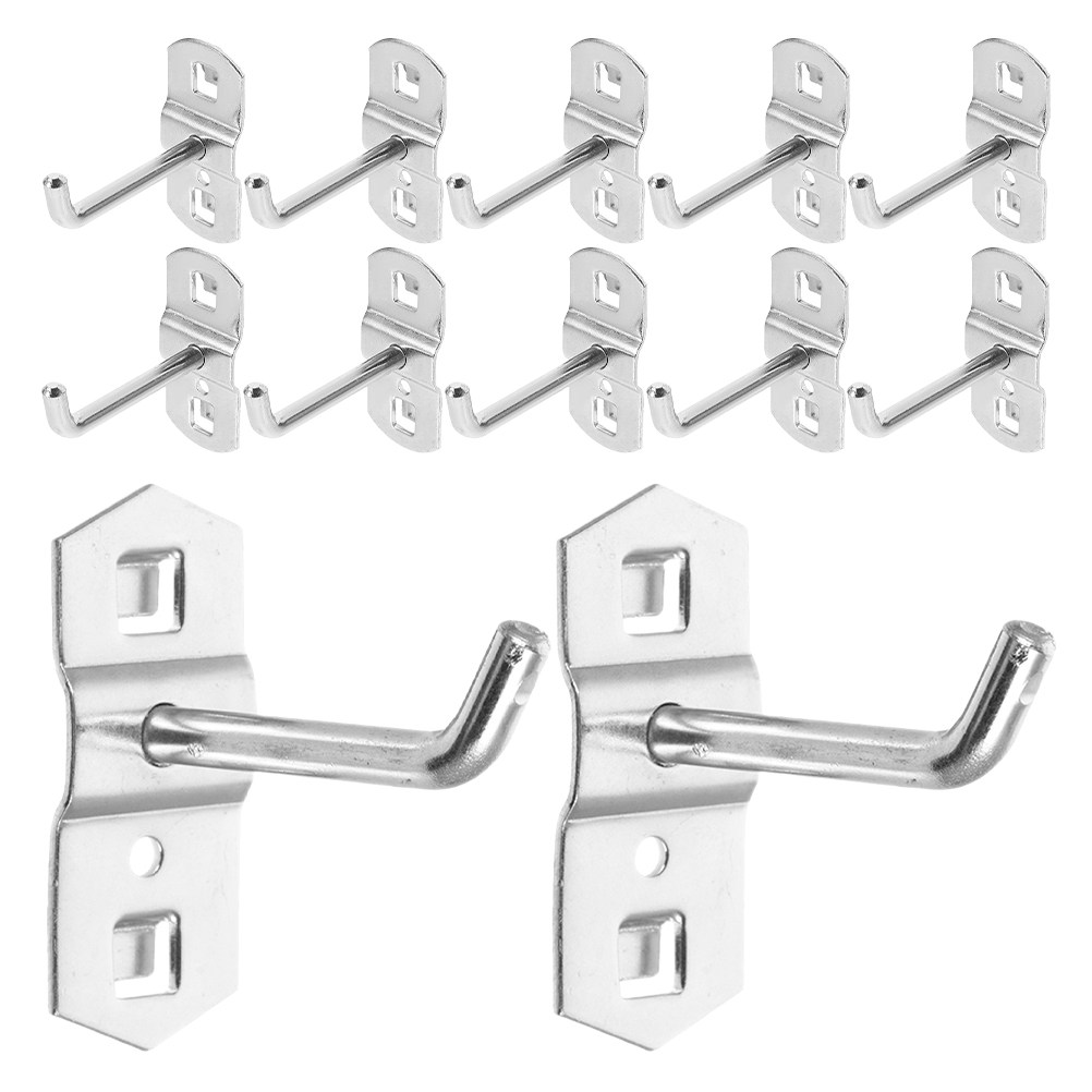 12Pcs Single Slant Pegboard Ho - مراجعة Workshop Tools Organizing وسعره
