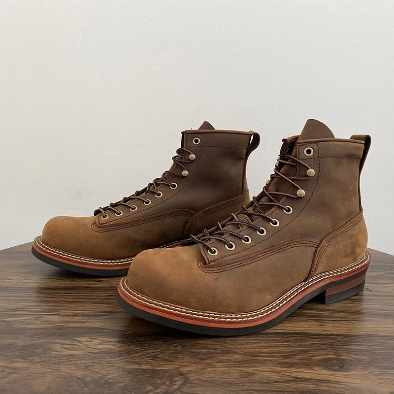 Vintage British Men Ankle Boot - مراجعة Tools Quality وسعره