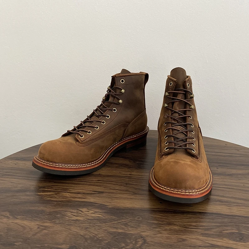 Vintage British Men Ankle Boot - مراجعة Tools Quality وسعره