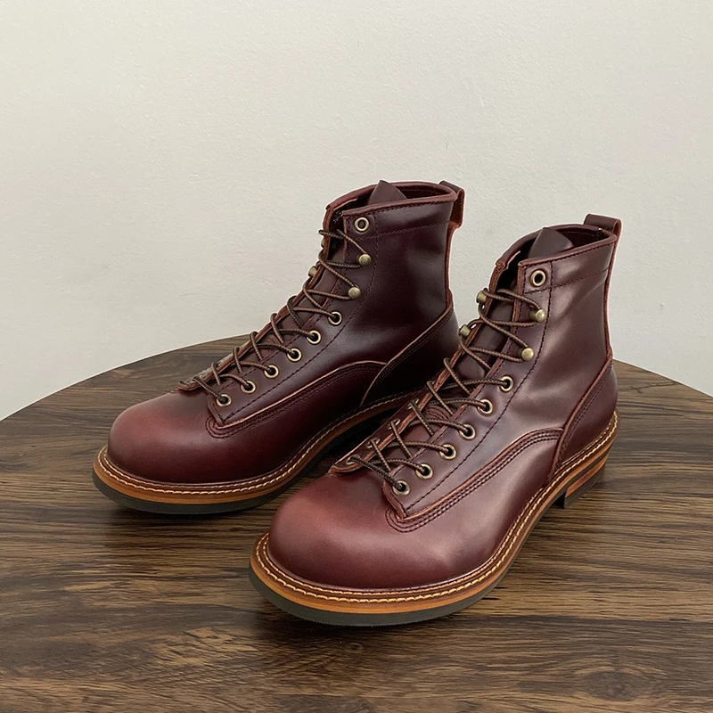 Vintage British Men Ankle Boot - مراجعة Tools Quality وسعره