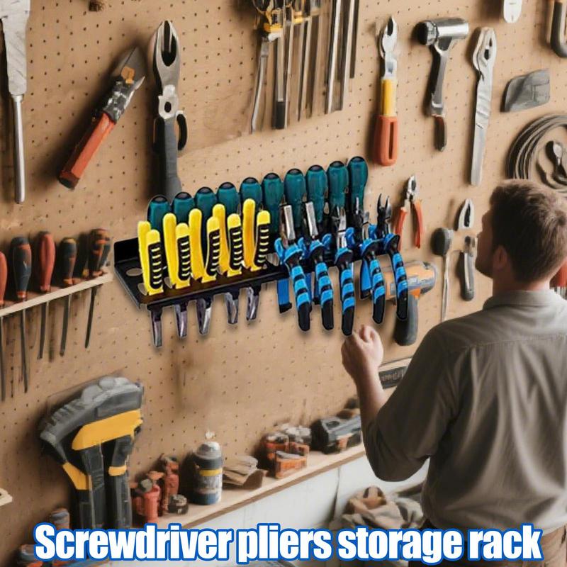 Screwdriver pliers storage rac - مراجعة Workshop Tools Organizing وسعره