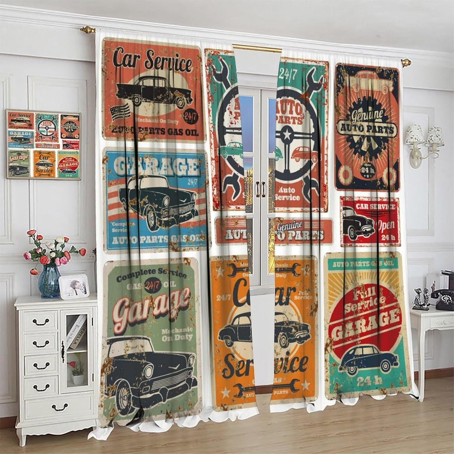 Garage Curtains, Vintage Man D - مراجعة Workshop Tools Youtube وسعره