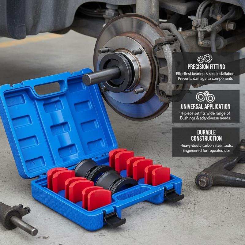 Bushing Driver Tool Set 14 Pcs - مراجعة Tools For Garage Workshop وسعره