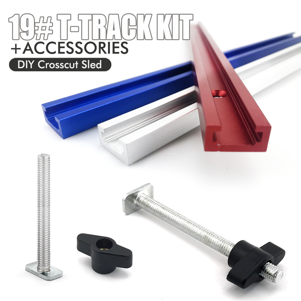 Woodworking 19# T-track Kit an - مراجعة Workshop Tools Diy وسعره