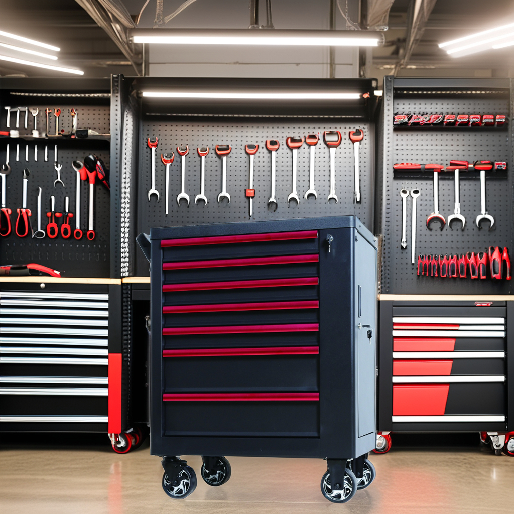 High Quality 7-Drawer Stainles - مراجعة Workshop Tools Logo وسعره