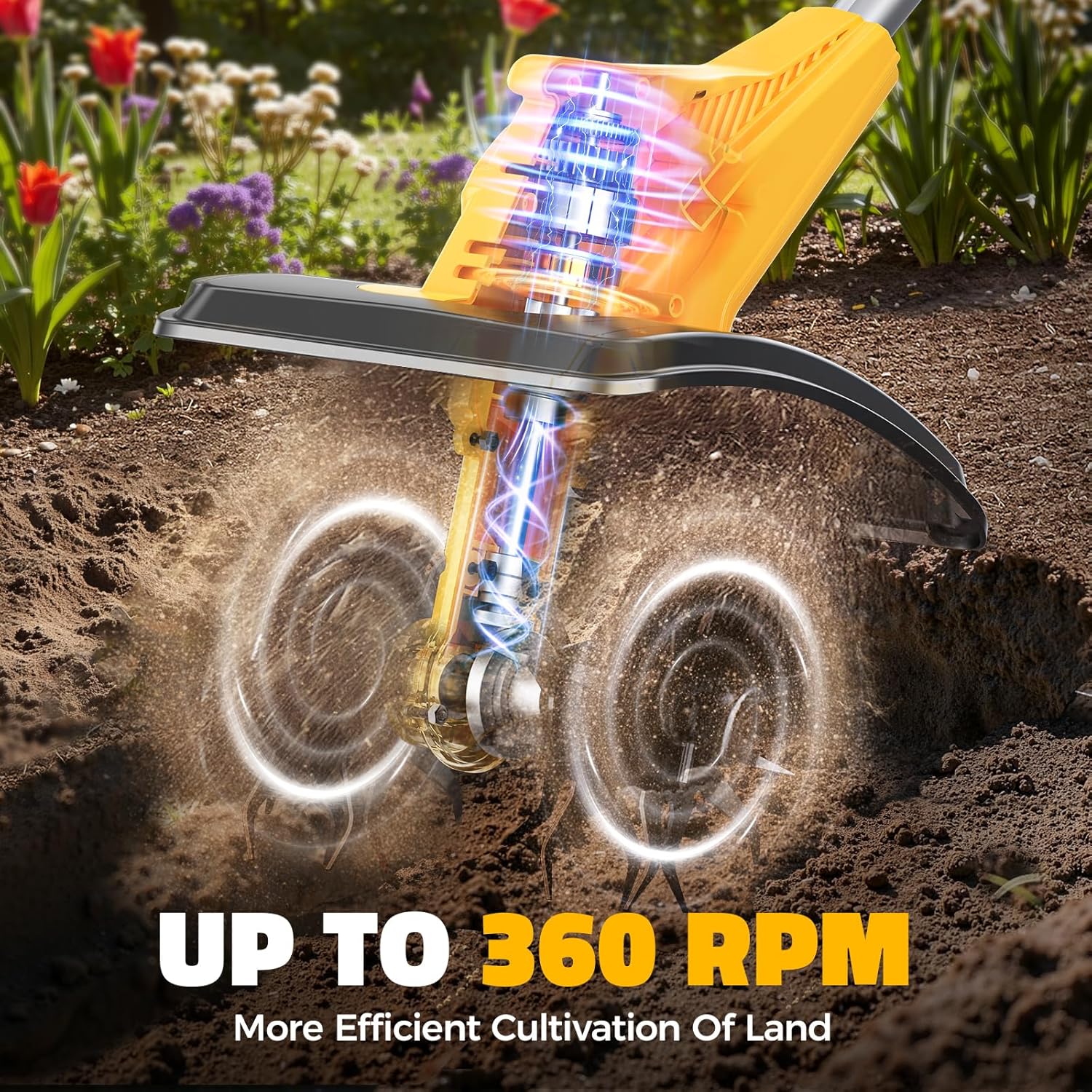 Cordless Tiller Cultivator Com - مراجعة Power Tools For Workshop وسعره