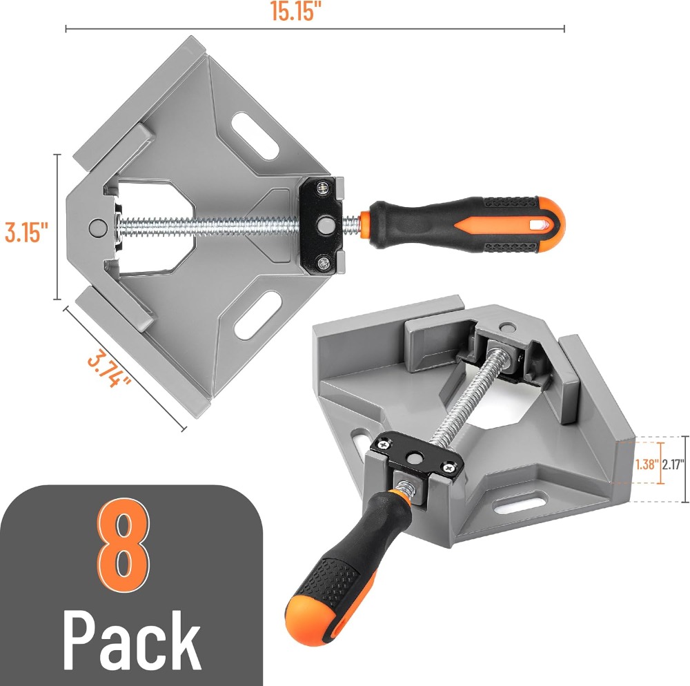 90 Degree Corner Clamps for Wo - مراجعة Angle Clamp 90 وسعره