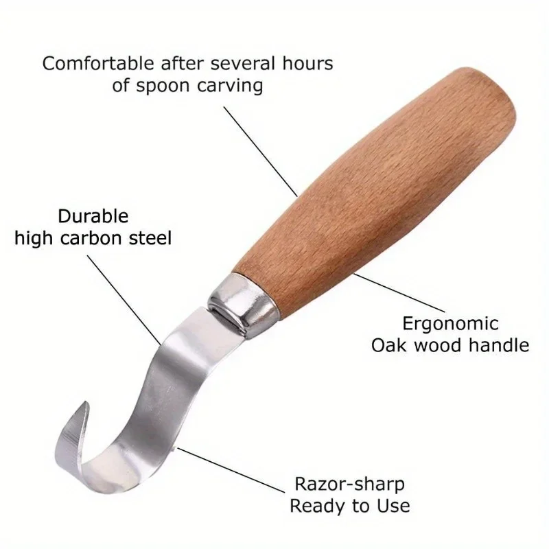 Wood Carving Knife Chisel Hook - مراجعة Workshop Tools Diy وسعره