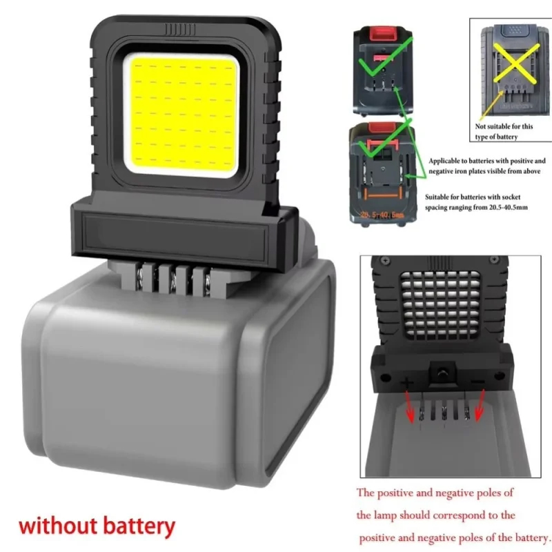 LED Work Light for Makita for  - مراجعة Common Tools In Workshop وسعره