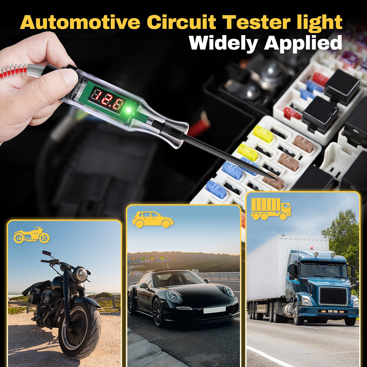 Voltage Circuit Tester Diagnos - مراجعة Tools For Garage Workshop وسعره