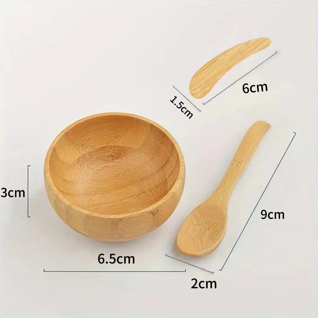 Bamboo Face Mask Mixing Bowl S - مراجعة Workshop Tools Diy وسعره