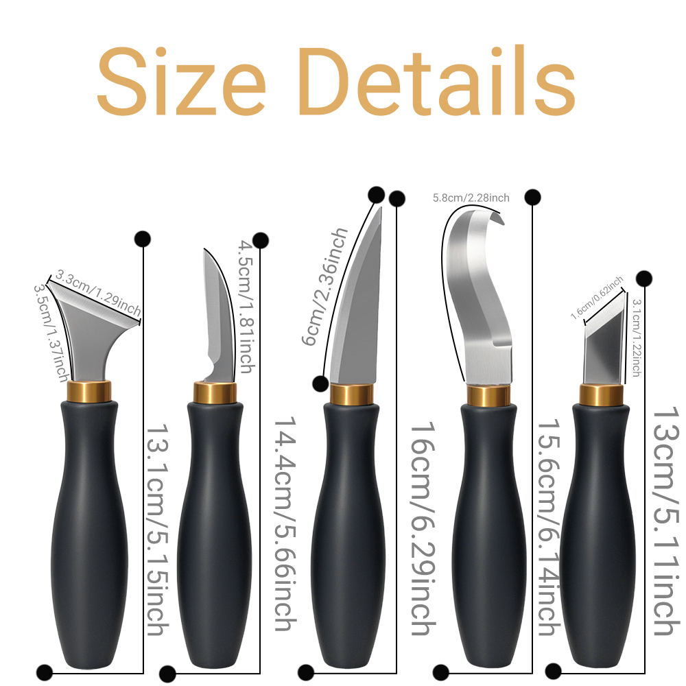 5pcs wood carving tools for be - مراجعة Workshop Tools Diy وسعره