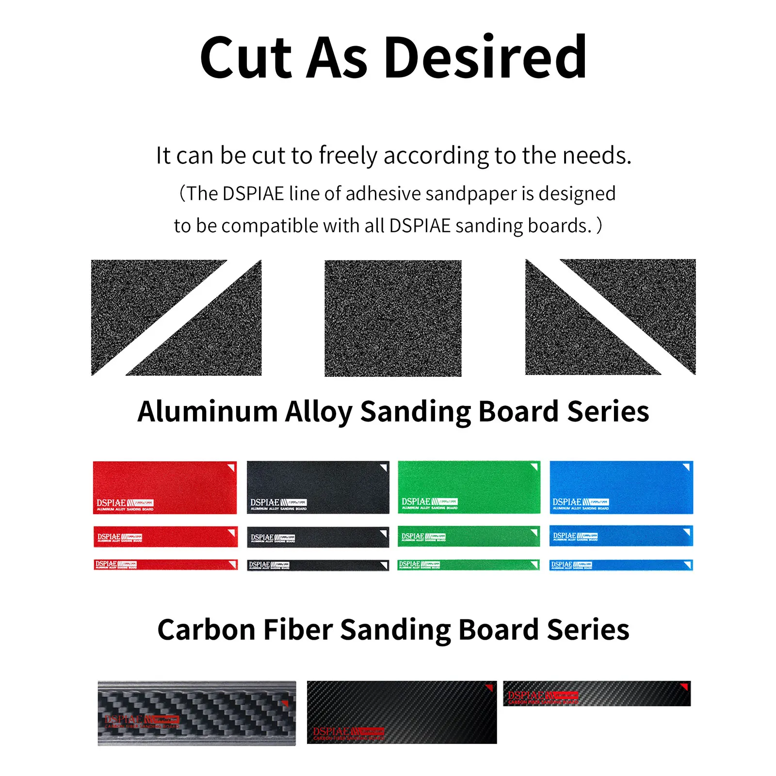 DSPIAE SP-S Pre-Cut Sandpaper  - مراجعة Workshop Tools Diy وسعره