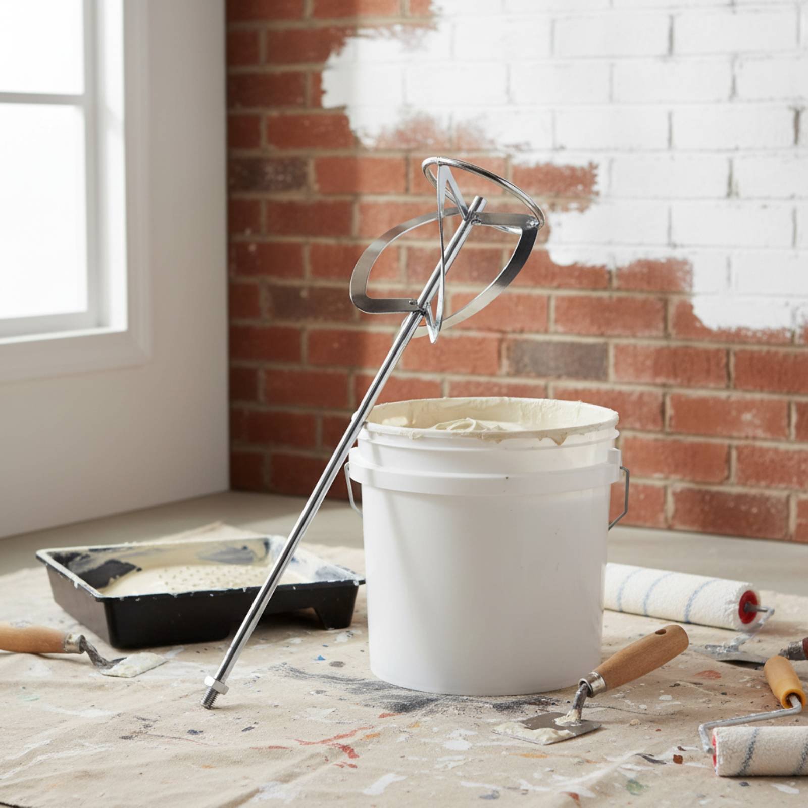 Cement Blender Paddle Efficien - مراجعة Tools Use In The Workshop وسعره