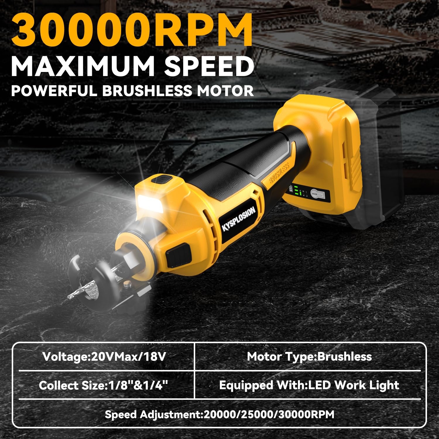 3 Gears Brushless Electric Dry - مراجعة Power Tools For Workshop وسعره