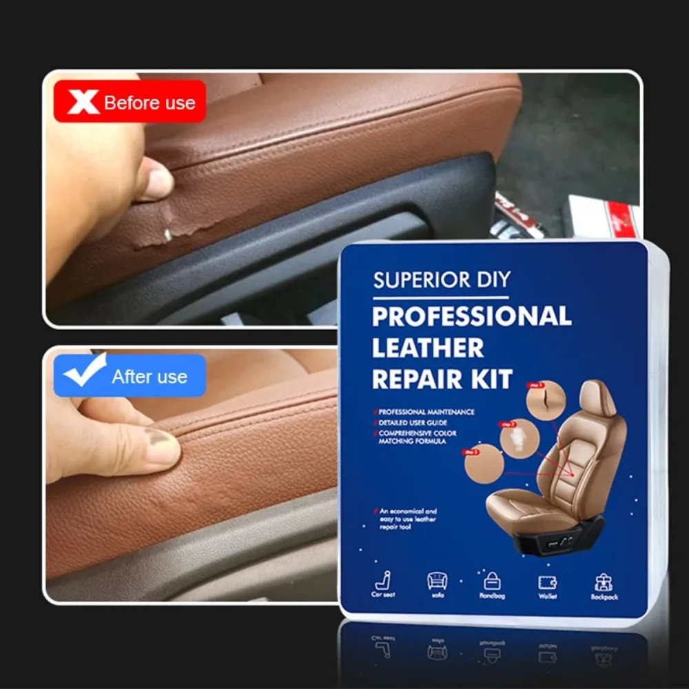 Car Leather Repair Tool Kit 7  - مراجعة Workshop Tools Diy وسعره