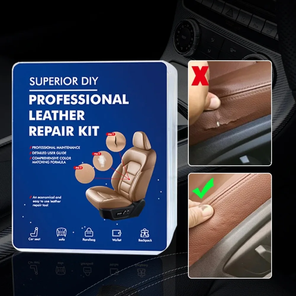 Car Leather Repair Tool Kit 7  - مراجعة Workshop Tools Diy وسعره