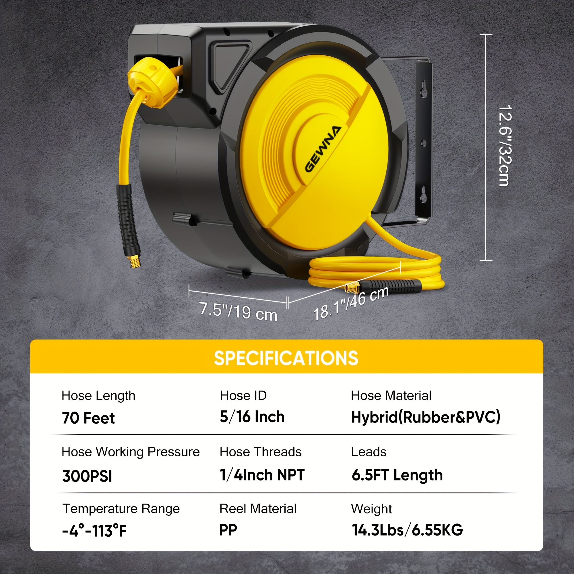 70ft Heavy-Duty Retractable Ai - مراجعة Common Tools In Workshop وسعره