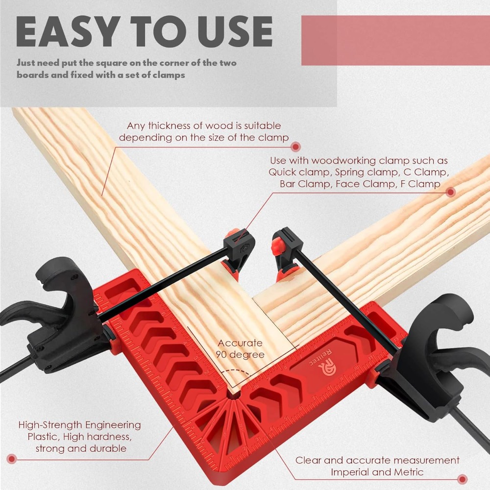 90 Degree Positioning Squares, - مراجعة Angle Clamp 90 وسعره