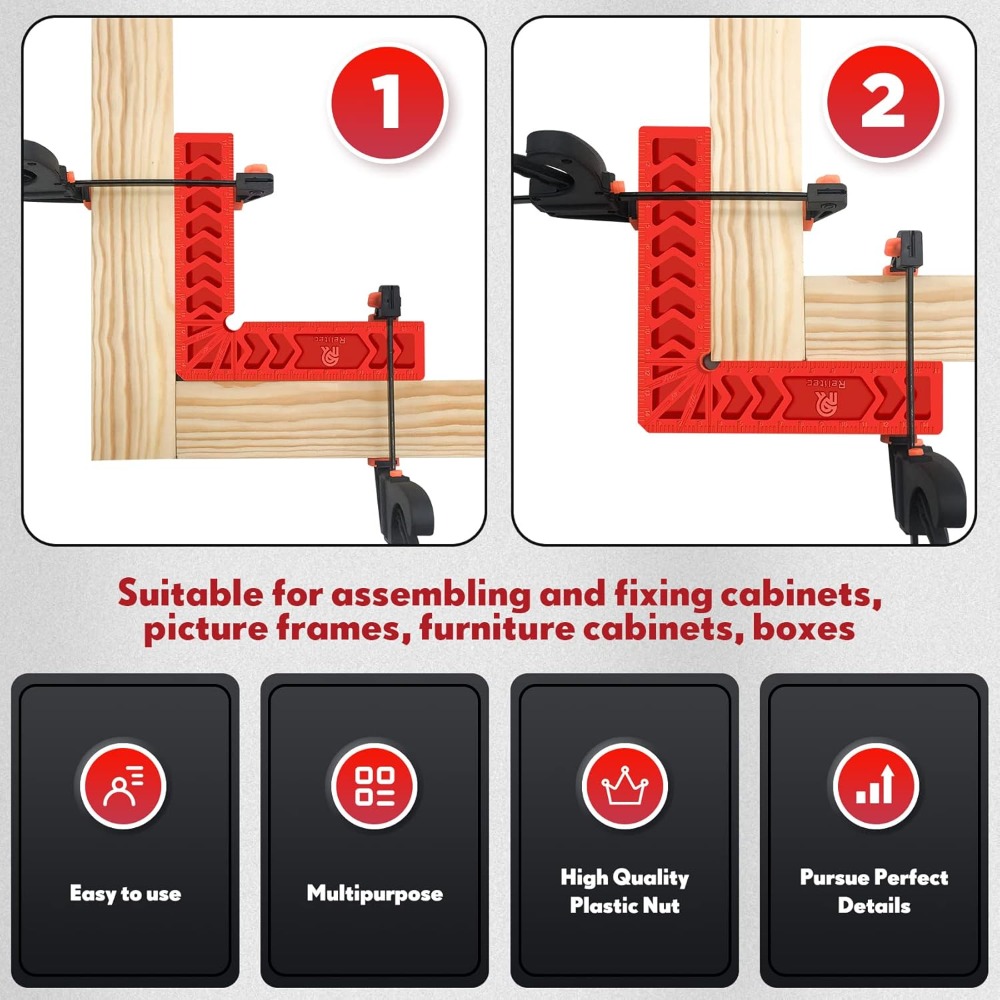 90 Degree Positioning Squares, - مراجعة Angle Clamp 90 وسعره