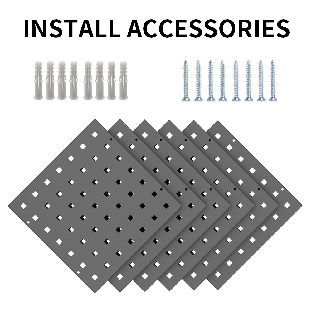 Pegboard 28cm Square | Multi-U - مراجعة Tools Use In The Workshop وسعره